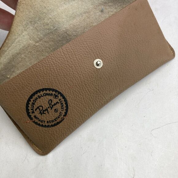 VINTAGE 60s B&L RAY BAN OUTDOORSMAN Aviator Sunglasses Yellow - Picture 5 of 14